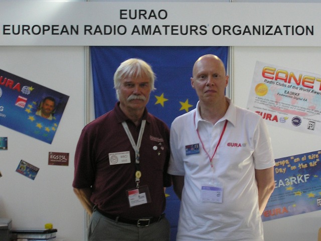 W8CI and EA3CIW at HAM RADIO 2012